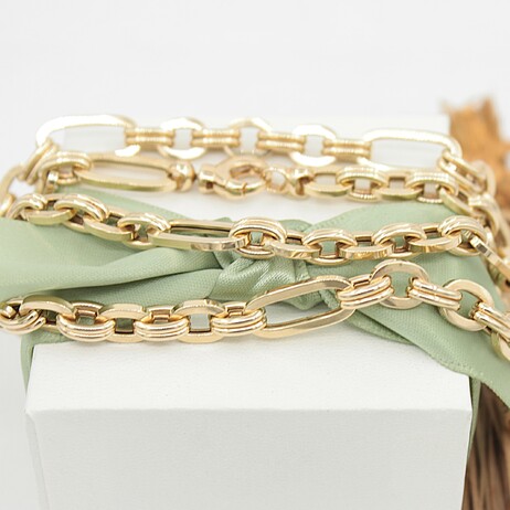 Złoty łańcuszek/naszyjnik p.585/18,37g