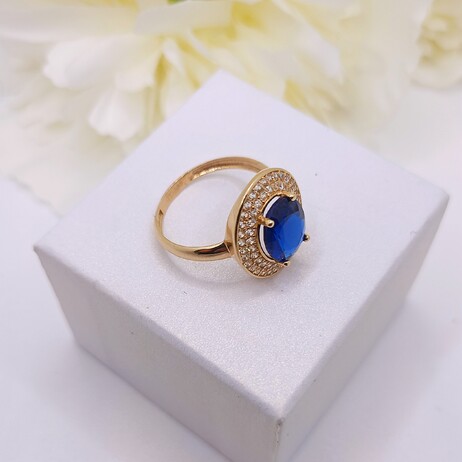 Złoty pierścionek p.585/3,12g