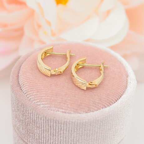 Złote kolczyki p.585/1,43g