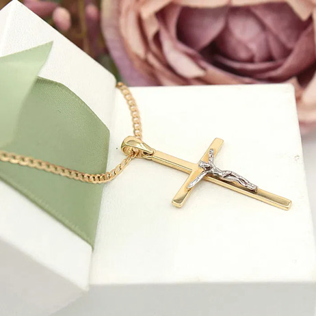 Złota zawieszka p.585/1,54g