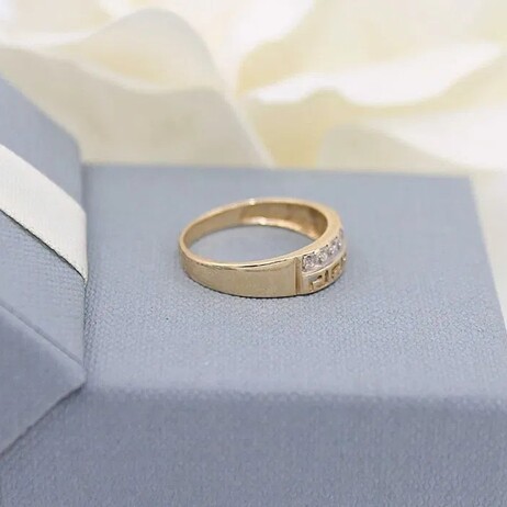 Złoty pierścionek p.585/2,00g