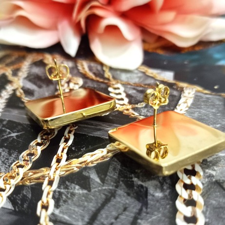 Złote kolczyki p.585/5,46g