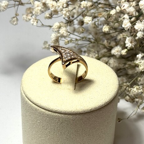 Złoty pierścionek p.585/3,55g