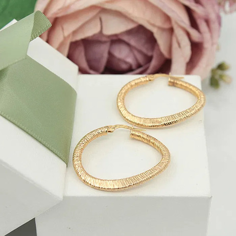 Złote kolczyki p.585/2,81g