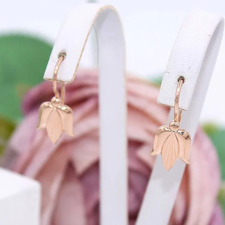 Złote kolczyki p.585/3,97g