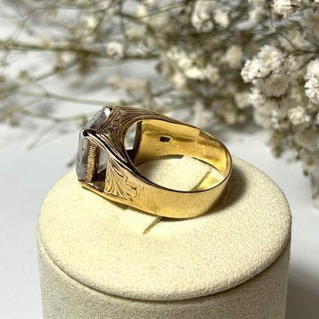 Złoty pierścionek p.585/15,44g