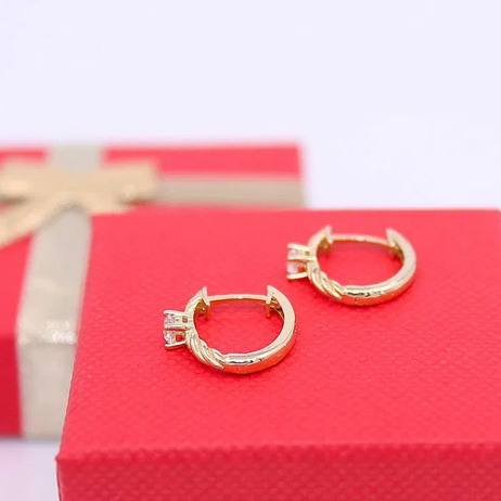 Złote kolczyki p.585/1,91g