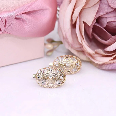 Złote kolczyki p.585/2,32g