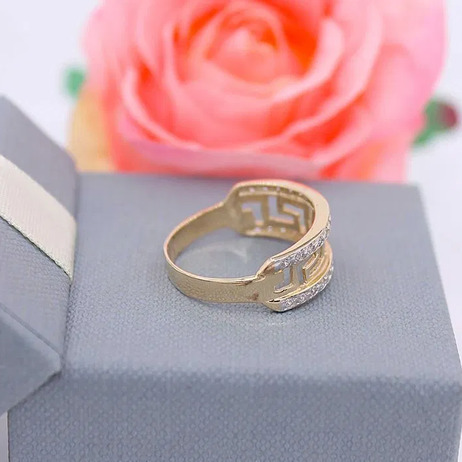 Złoty pierścionek p.585/3,64g