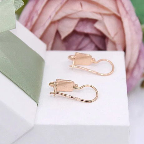 Złote kolczyki p.585/3,97g