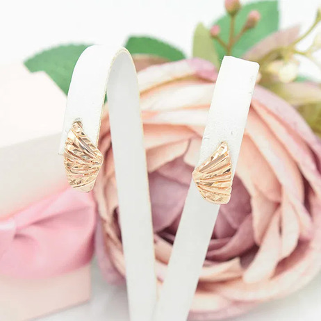 Złote kolczyki p.585/2,46g