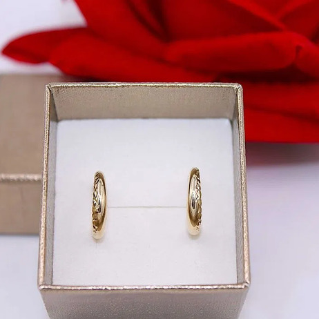 Złote kolczyki p.585/1,17g