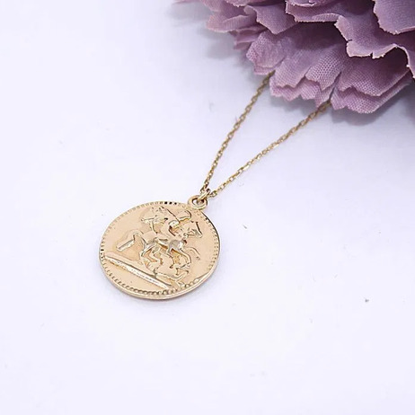 Złota celebrytka z zawieszką p.585/3,16g