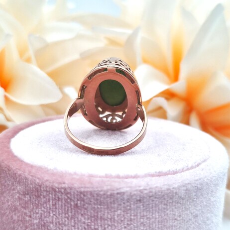 Złoty pierścionek p.585/6,58g