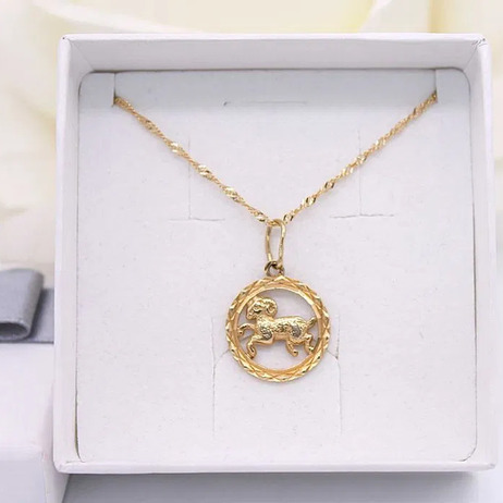 Złota zawieszka p.585/1,36g