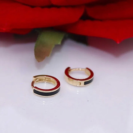 Złote kolczyki p.585/1,80g