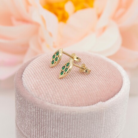 Złote kolczyki p.585/1,21g