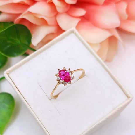 Złoty pierścionek p.585/1,37g