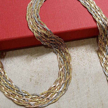Złoty naszyjnik p.585/31,00g