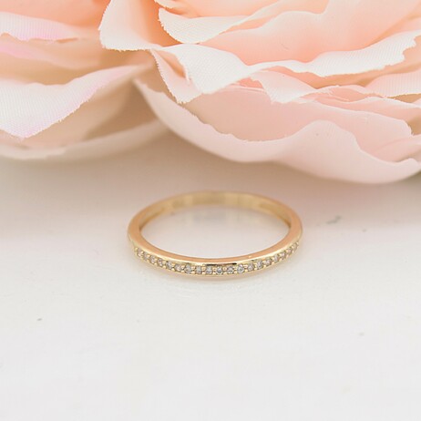 Złoty pierścionek/obrączka p.585/1,35g