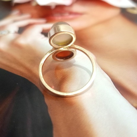 Złoty pierścionek p.585/3,51g