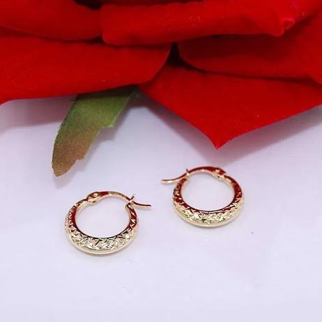 Złote kolczyki p.585/1,17g