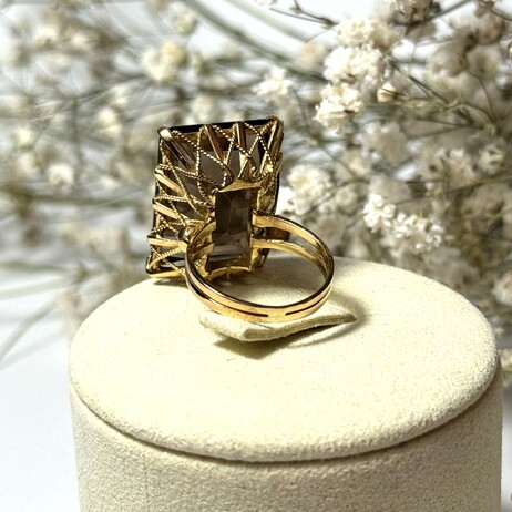 Złoty pierścionek p.585/9,15g