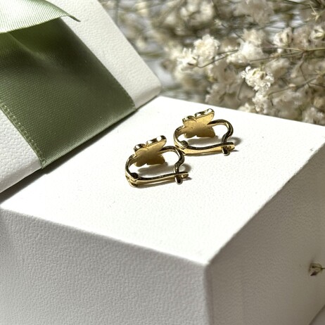 Złote kolaczyki p.585/1,54g