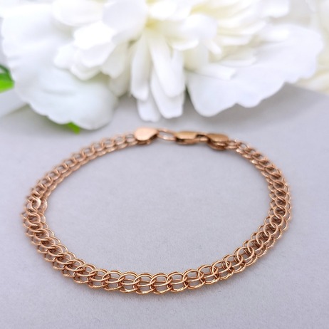 Złota bransoletka p.585/4,45g