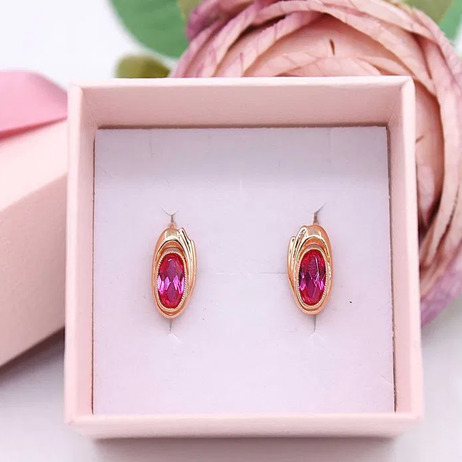 Złote kolczyki p.585/5,48g