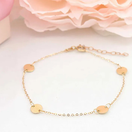 Złota bransoletka p.585/0,98g