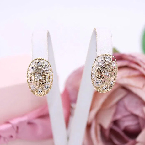 Złote kolczyki p.585/2,32g