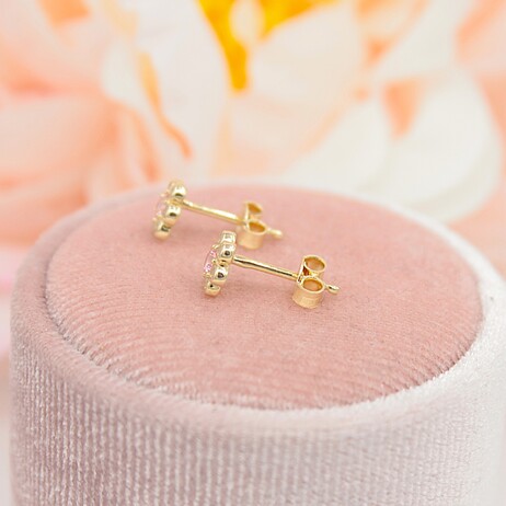 Złote kolczyki p.585/0,93g