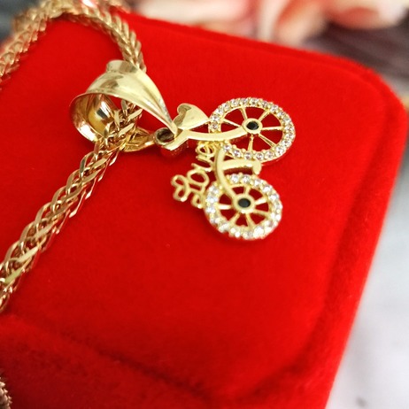 Złota zawieszka p.585/1,52g