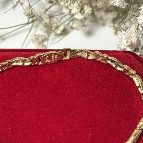 Złota bransoletka p.585/11,93g