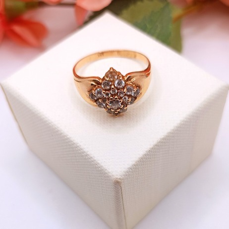 Złoty pierścionek p.585/4,76g 