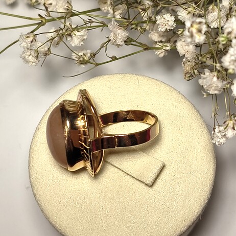 Złoty pierścionek p.585/7,99g