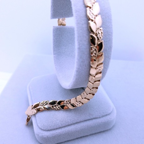 Złota bransoletka p.585/6,93g