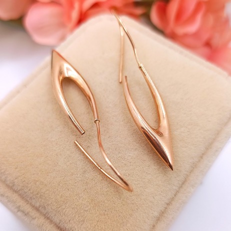 Złote kolczyki p.585/1,73g 