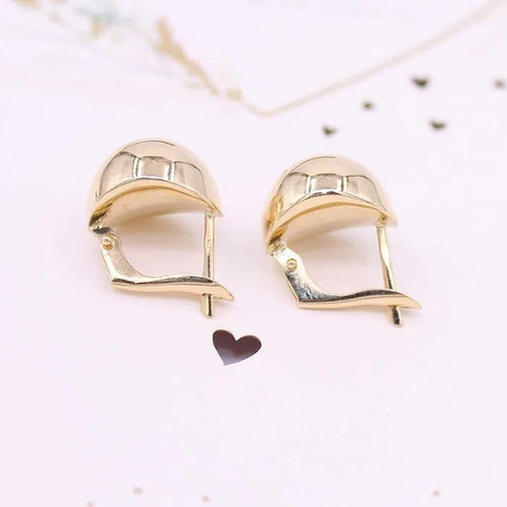 Złote kolczyki p.585/3,35g