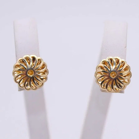 Złote kolczyki p.585/2,22g