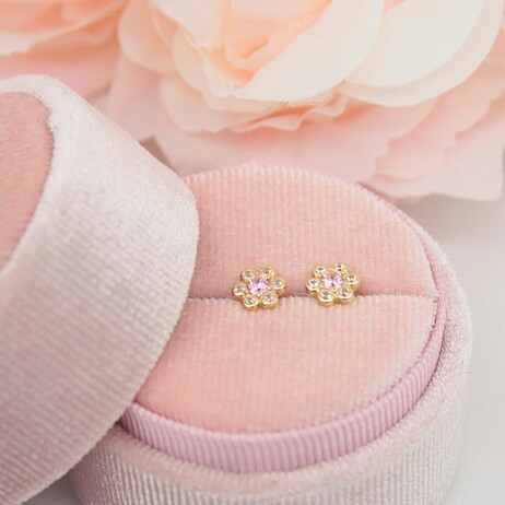 Złote kolczyki p.585/0,93g