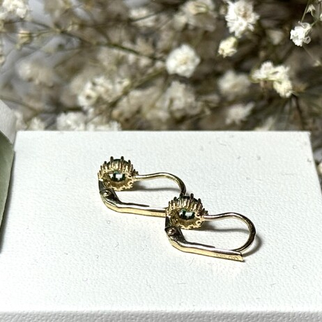 Złote kolczyki p.585/1,77g