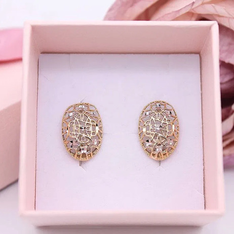 Złote kolczyki p.585/2,32g