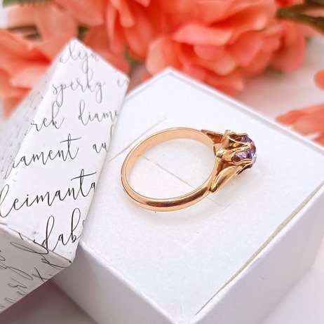 Złoty pierścionek p.583/3,29g