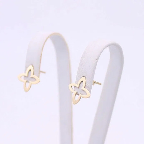 Złote kolczyki p.585/0,77g