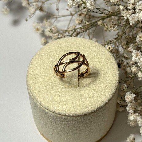 Złoty pierścionek p.585/2,55g