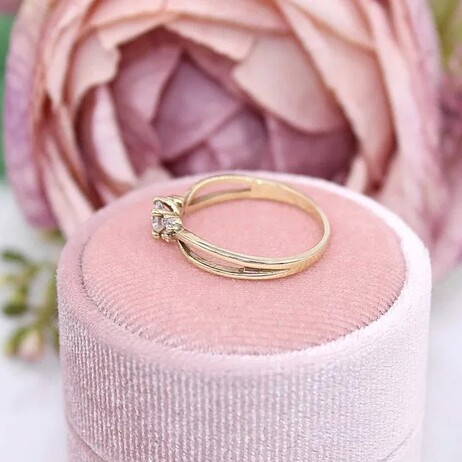 Złoty pierścionek p.333/1,77g