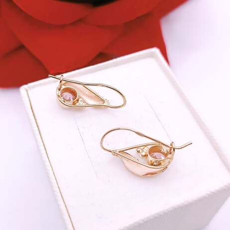 Złote kolczyki p.583/2,04g