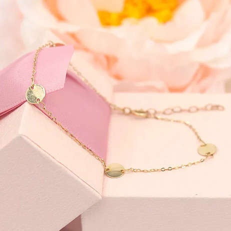 Złota bransoletka p.585/0,98g